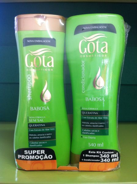 Gota Kit Sham+Cond  Babosa