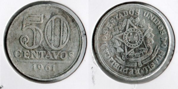 V273-1 - 0,50 1961 - Tiragem 21.134,000