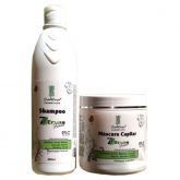 Kit Sete Ervas Finas Cia do Corpo - Shampoo 500 ml + Máscara 500 g.