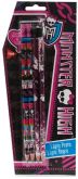 Borracha / Apontador / Lápis De Escrever **monster High**