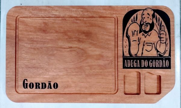 tábua de corte personalizada