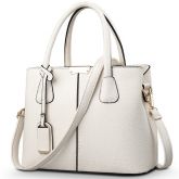 Bolsa Feminina Branca De Luxo