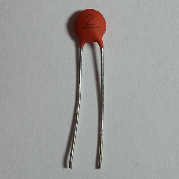 capacitor cerâmico 2pF x 50V