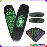 Controle Remoto Com Teclado Air Mouse Luminoso – Universal para Smart TV e TV Box