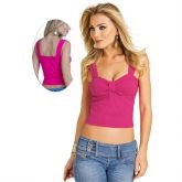 Top Cropped Pink