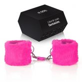 Algema em Pelúcia com Fechamento em Velcro - Rosa