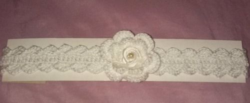 Tiara De Crochê Infantil Diversas Cores E Modelos