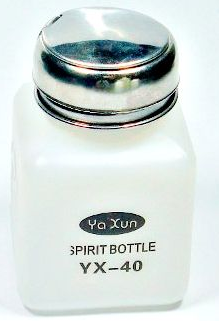 Dispenser Pote Álcool Isopropílico, Fluxo E Líquidos Yx 40 Yx-40 120 Ml.