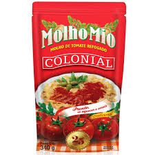 MOLHO DE TOMATE COLONIAL MIO SACHÊ TRADICIONAL 340 g