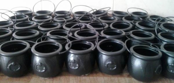 Mini Caldeirão Plástico