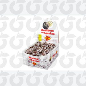 Bombom com Ameixa Sem Glúten 30 Gramas Doce Vida Cx com 20
