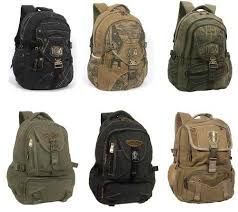 Mochila escolar em lona 50 L