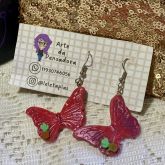 Brinco Borboleta cacto