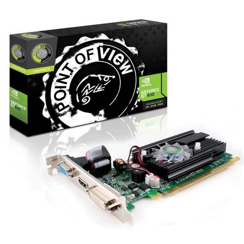 Placa de vídeo VGA Point of View GeForce GT210 1024MB (1GB) DDR2 PCI-Express VGA-210-C2-1024