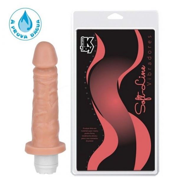 Prótese Com Vibro 17,5 X 3,8 Cm Ktoy