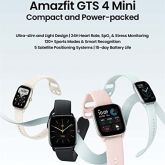 Novo Amazfit GTS 4 Mini Smartwatch 24H Frequência Cardíaca 120 Modos Esportivos Relógio Inteligente