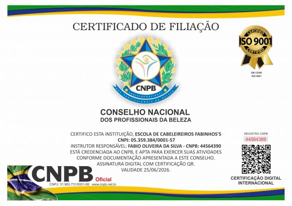 ESCOLA DE CABELEIREIROS FABINHOS'S