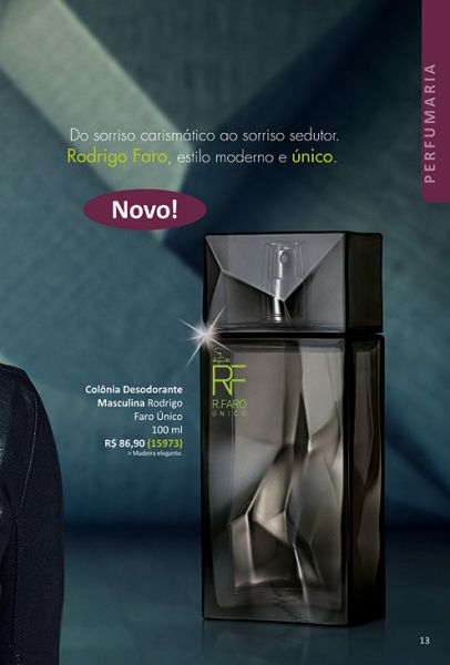 Colônia Desodorante Masc Rodrigo faro
