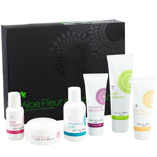 Kit de Rejuvenescimento Facial Aloe Fleur de Jouvence