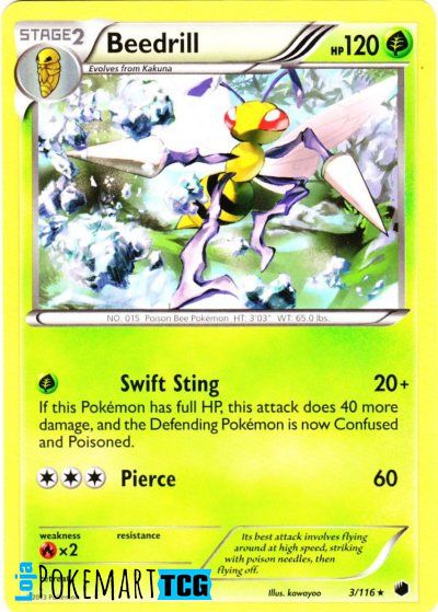003/116 - Beedrill - Plasma Freeze