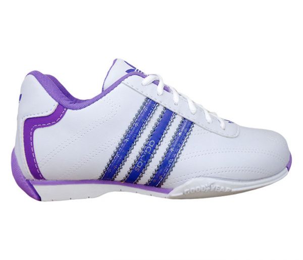Tênis Adidas Goodyear Branco e Lilás MOD:11359