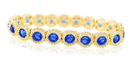 Pulseira Swarovisk Azul