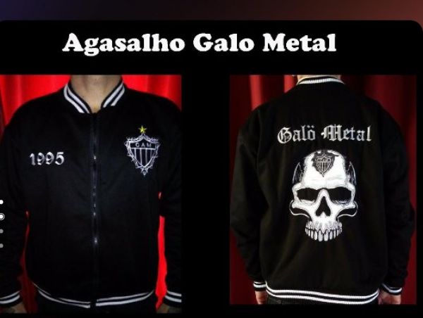 Galo Metal - Agasalho Torcida Organizada