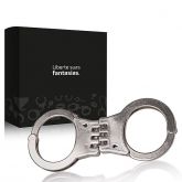 Algema em Metal Cromada Super Resistente com Chaves e Dobradiças