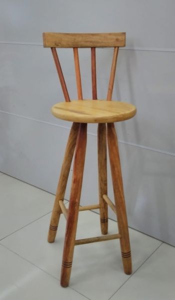 Banco Alto com Encosto Naturale Aldo Moveis