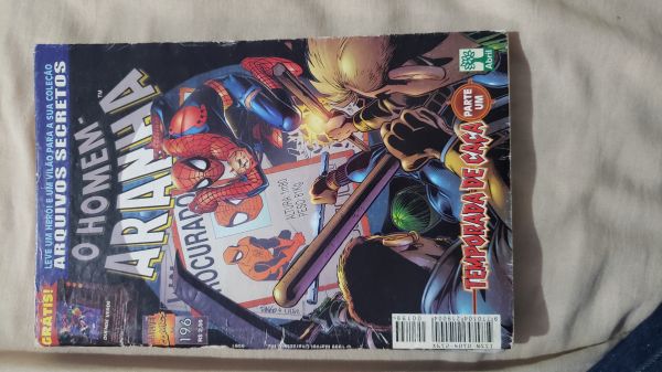 HOMEM ARANHA ABRIL JOVEM NR 196