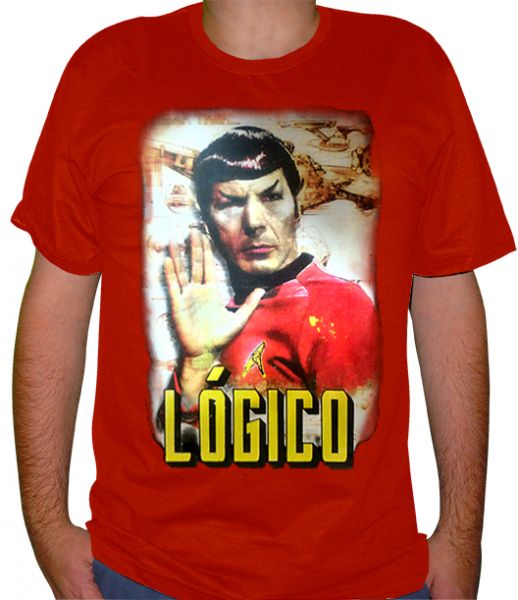 camiseta Spock - Jornada nas Estrelas