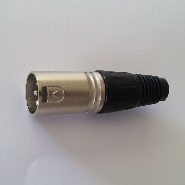 Conector Plug XLR Macho