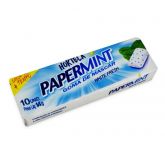 PAPERMINT GOMA DE MASCAR 10 UNIDADES WHITE FRESH DANILLA FOODS SABOR HOETELÃ