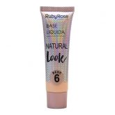 Base Líquida Natural Look Ruby Rose Bege 6