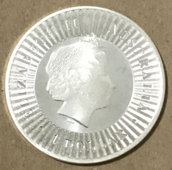 Moeda da Austrália de 2016 - onça de prata