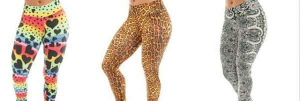calça legging estampadas