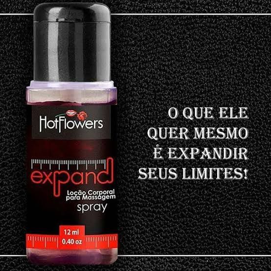 EXPAND LOÇÃO EXCITANTE MASCULINO 12ML HOT FLOWERS