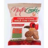 Cookie Integral Sem Glúten Sabor Maçã com Canela NutriPleno 120g
