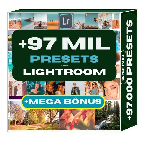 Pack com mais de 97 mil Presets para Lightroom