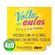 ADESIVOS VINIL - BRANCO M2 - 4x0 - 1 Unid.