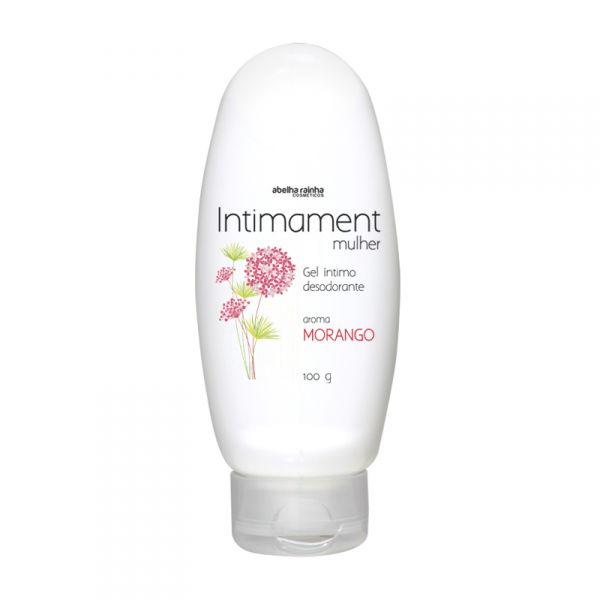 2275 INTIMAMENT MULHER - GEL ÍNTIMO AROMA MORANGO 100 g