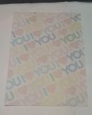 Papel de Carta I Love You