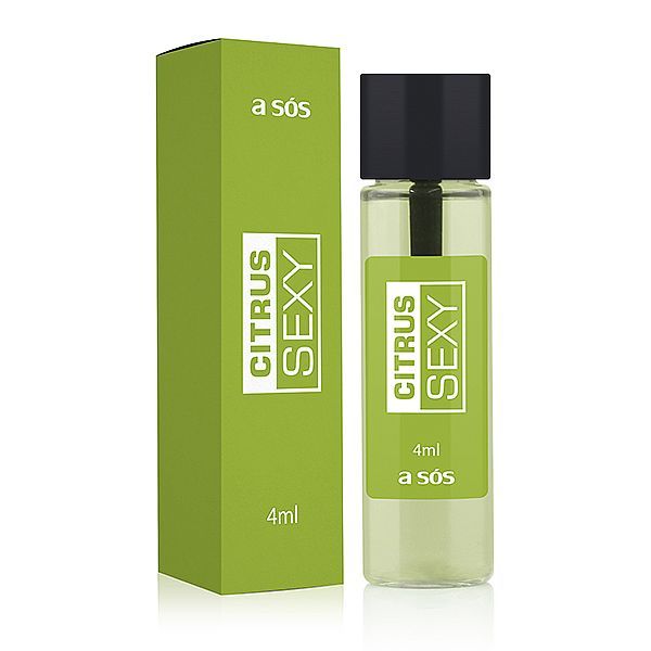 Perfume Feromônio Sensual Citrus Amostra - 4ml
