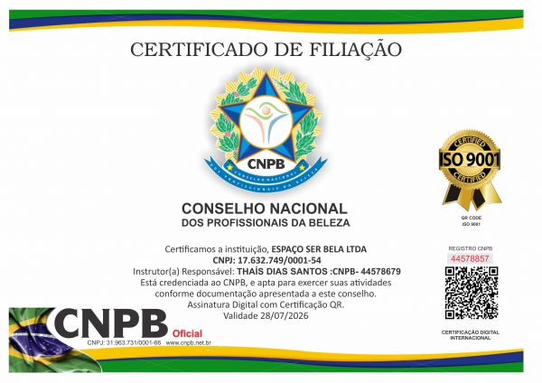 ESPAÇO SER BELA LTDA