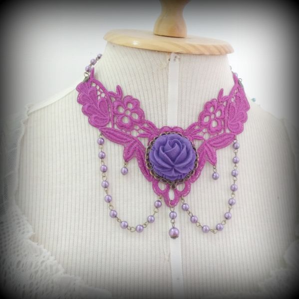 Gargantilha La Rose