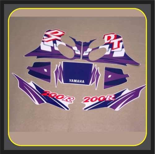 Adesivos Yamaha Dt 200r 1997