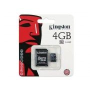 Cartão de Memória Micro SD Sandisk ou Kingston 4Gb