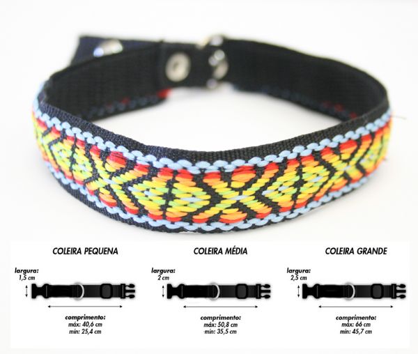 Gargantilha Étinica amarela