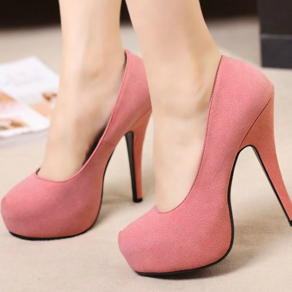 Scarpin Rosa Cod 02.