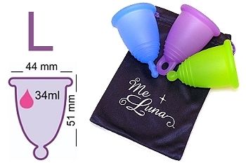 Me Luna G Soft - Incolor com Glitter Prata - Bola